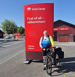 kein Campingplatz für Radreisende